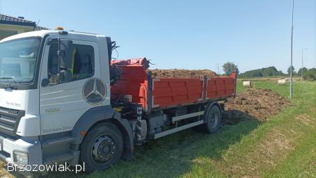 USŁUGI ŁADOWARKĄ TELESKOPOWĄ USŁUGI TRANSPORTOWE