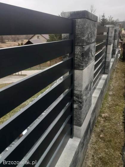 Bramy przęsła z aluminium