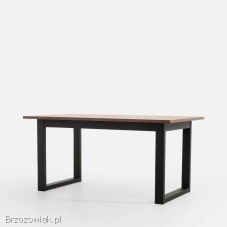 Stół Loftowy LOFTON S Orzech – Naturalny Fornir