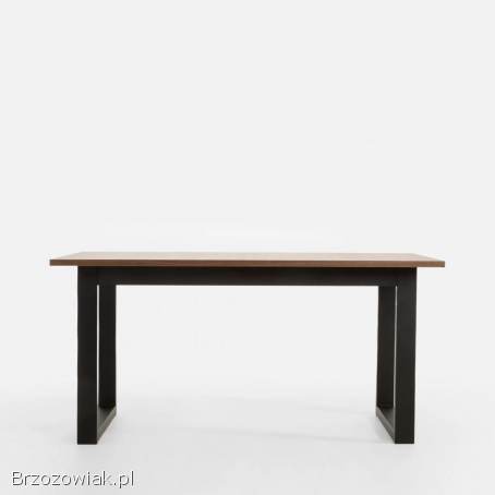 Stół Loftowy LOFTON M Orzech – Naturalny Fornir