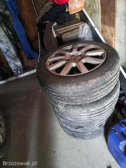 Sprzedam alufelgi 16 na letnich oponach