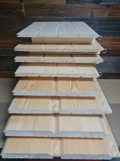 DESKA PODBICIOWA PODBITKA drewniana boazeria do wnętrza domów