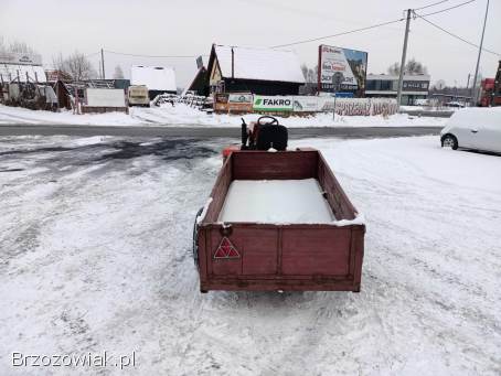 Ciągnik rolniczy Papaj Sam Przyczepka