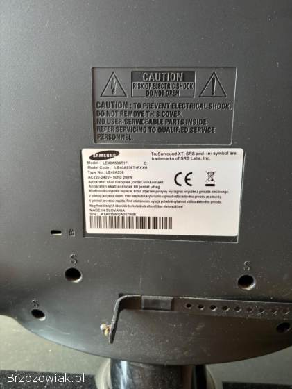 Telewizor Samsung LE 40 cali