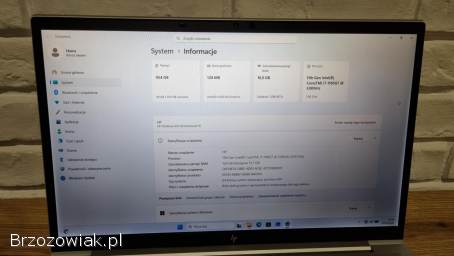 HP EliteBook 850 G8 15.  6 FHD IPS i7-1185G7 16GB Ram 1TB SSD Win11