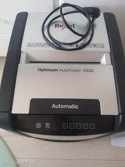 Niszczarki Rexel i Leitz