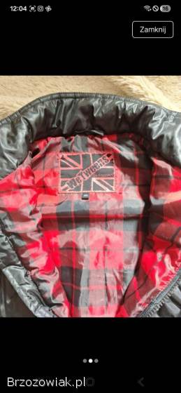 Kamizelka ocieplana czarna