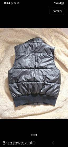 Kamizelka ocieplana czarna