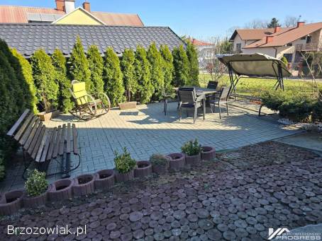 Mieszkanie 84m2,  dodatkowo działka 150m2 z tarasem – MIEJSCE PIASTOWE /k.  Krosna