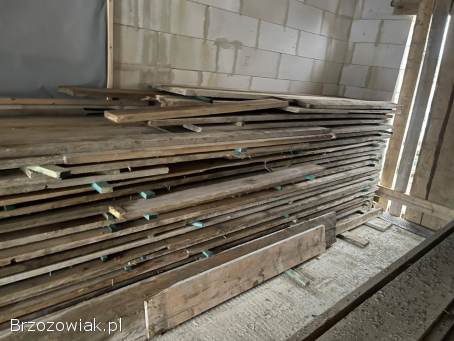 Deski 32mm jodła po jednej budowie