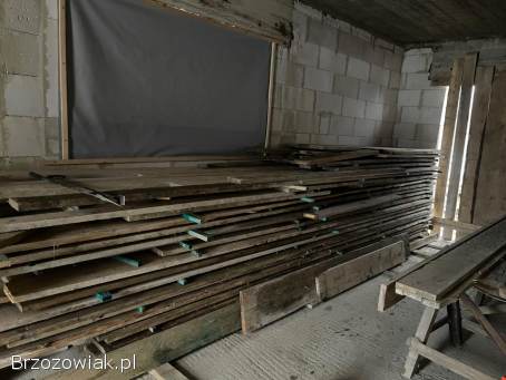 Deski 32mm jodła po jednej budowie