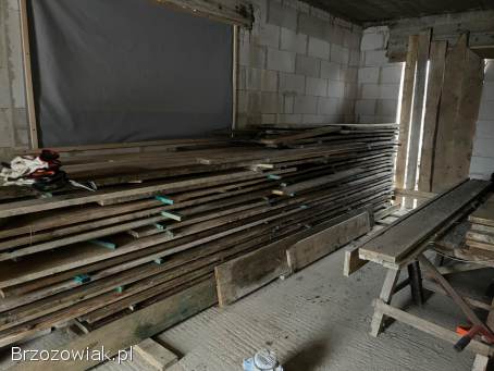 Deski 32mm jodła po jednej budowie