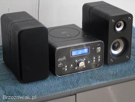 Wieża JGC MS-203 CD USB mp-3 AUX kolumny.  sprawna.  DOSTAWA