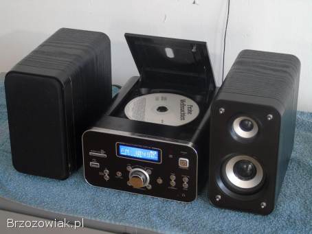 Wieża JGC MS-203 CD USB mp-3 AUX kolumny.  sprawna.  DOSTAWA