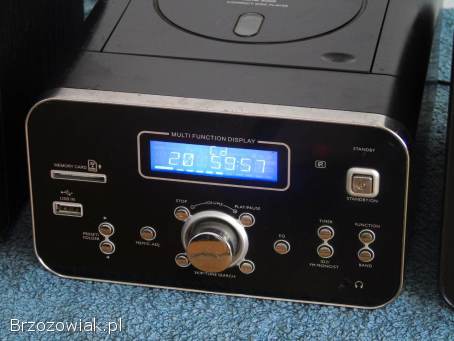 Wieża JGC MS-203 CD USB mp-3 AUX kolumny.  sprawna.  DOSTAWA