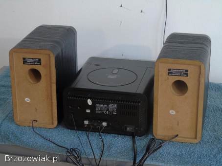 Wieża JGC MS-203 CD USB mp-3 AUX kolumny.  sprawna.  DOSTAWA