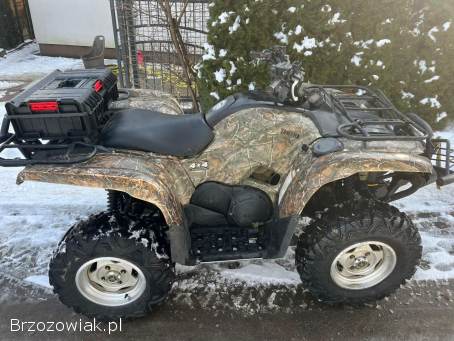 Yamaha Grizzly 550 FI EPS 2008r.  CAMO/HOMOLOGACJA/WYCIĄGARKA/DOPOSAŻONY