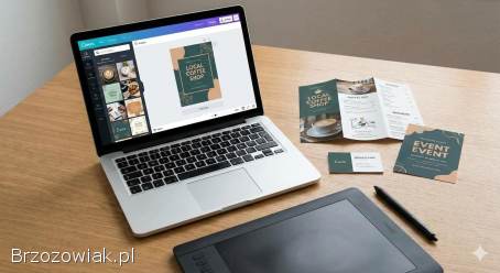 Przyciągnij klientów!  Profesjonalne projekty graficzne (Ulotki,  Logo,  Reklamy)