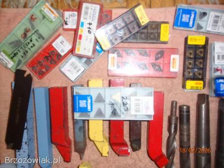 Wiertło nóż noże tokarsk spiek węglik płytk