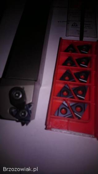 Wiertło nóż noże tokarsk spiek węglik płytk