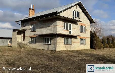 Moderówka – dom przy DK28,  działka 41ar