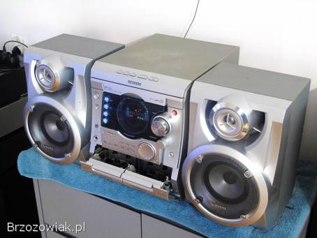 Wieża stereo Samsung kolumny Radio RDS Mag AUX mocna.  DOSTAWA.