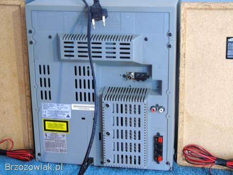 Wieża stereo Samsung kolumny Radio RDS Mag AUX mocna.  DOSTAWA.