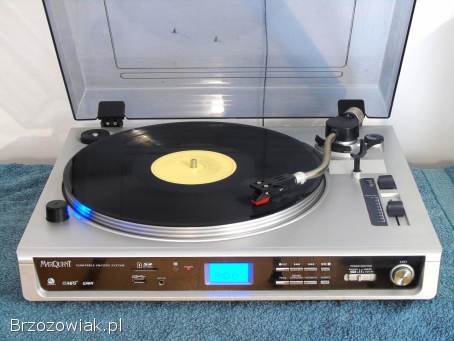 Gramofon USB mp-3 rec MarQuant sprawny.  DOSTAWA