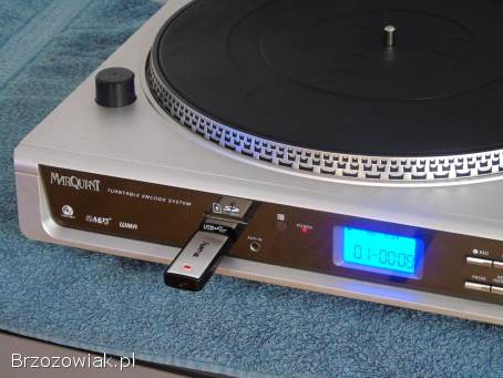 Gramofon USB mp-3 rec MarQuant sprawny.  DOSTAWA