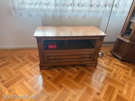 Komoda drewniana vintage szafka RTV