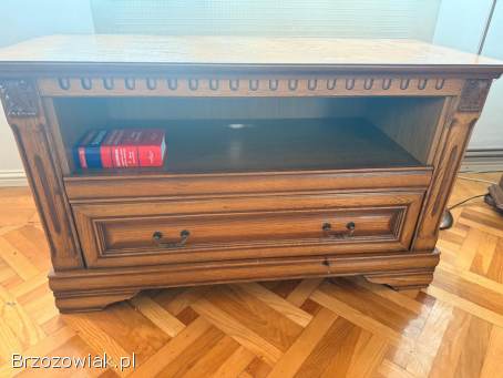 Komoda drewniana vintage szafka RTV
