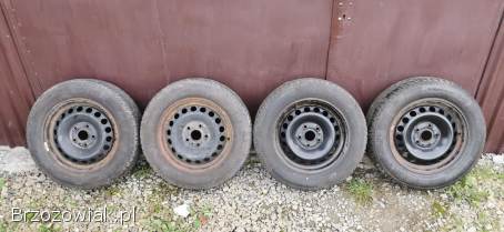 Felgi 5x112 z oponami zimowymi 195/65 r 15