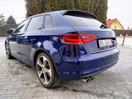 Audi a3 2,  0TDI 150KM QUATTRO 4x4,  skóra,  tylko 154tys km,  2016 rok