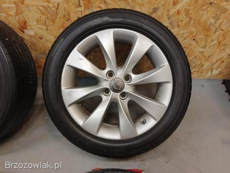 Koła aluminiowe Opel z czujniki.