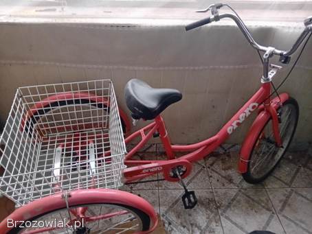 Rower trójkołowy rehabilitacyjny