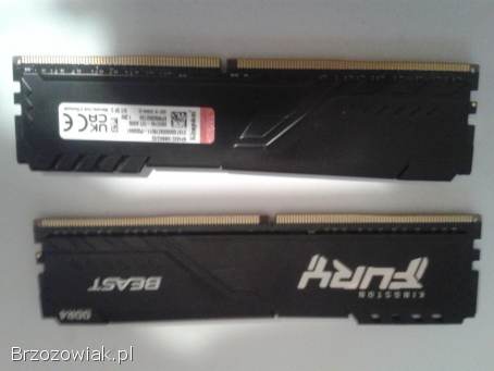 Pamięć RAM KINGSTON Fury Beast 32GB (2x16GB) DDR4 3200MT/s CL16/ DDR4 /PC