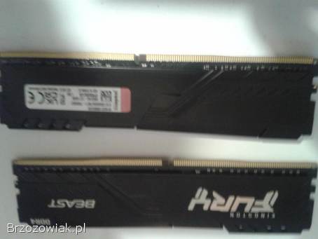 Pamięć RAM KINGSTON Fury Beast 32GB (2x16GB) DDR4 3200MT/s CL16/ DDR4 /PC