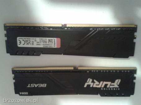 Pamięć RAM KINGSTON Fury Beast 32GB (2x16GB) DDR4 3200MT/s CL16/ DDR4 /PC
