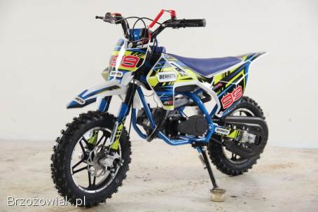 Mini cross Berreta 50 koła 10 szarpak NOWY pocket bike 2000