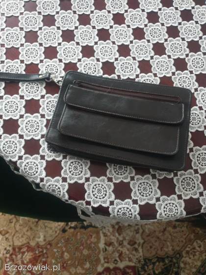 Saszetka skórzana