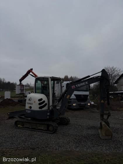 Wynajem minikoparki 4 tony bez operatora (wypożyczalnia)