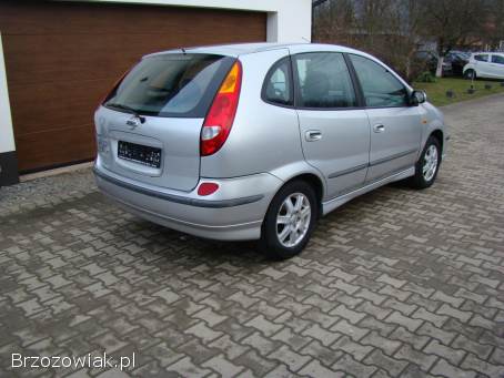 Nissan Almera Tino 1,  8 LPG 2002