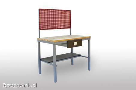 STÓŁ WARSZTATOWY ROBOCZY NARZĘDZIOWY Z SZUFLADĄ