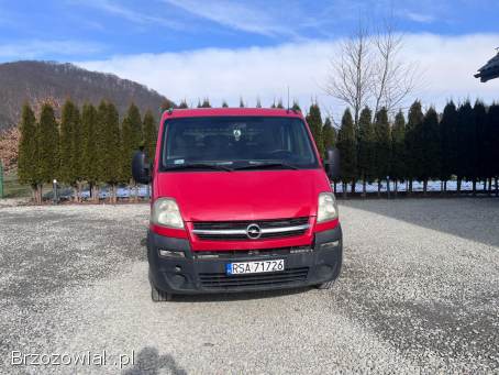Opel Movano 2.  5 CDTI z paką
