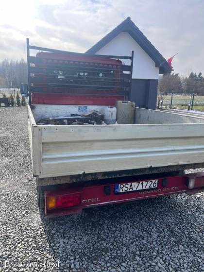 Opel Movano 2.  5 CDTI z paką