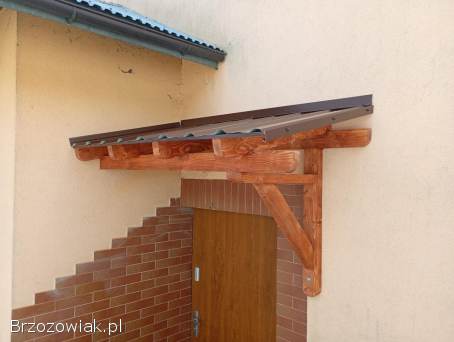 Daszki nad drzwi wiaty