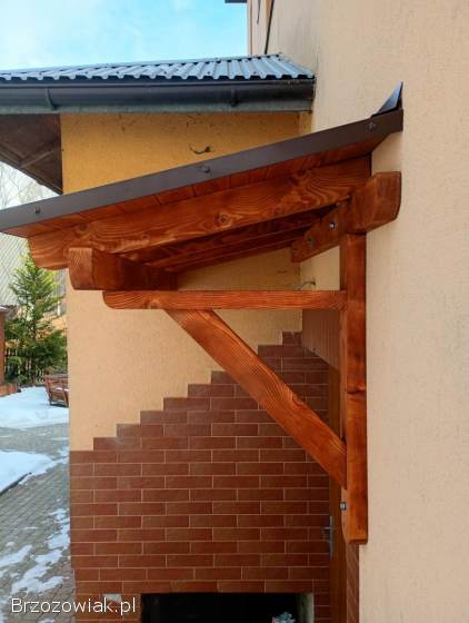 Daszki nad drzwi wiaty