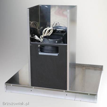 Ciarko Okap nadkuchenny typ: QUATRO BLACK 60