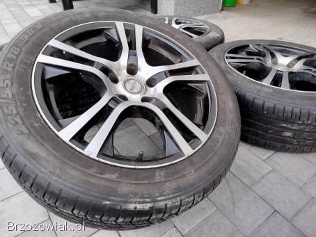 Felgi 5x114.  3 R18 Platin plus opony Kia Hyundai Mazda Honda Mitsubishi