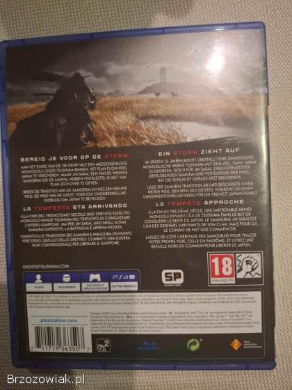 Gra Ghost of tsushima PS4